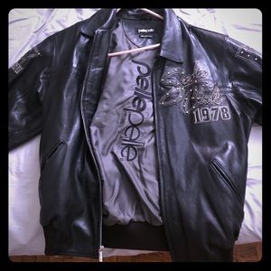Pelle Pelle Leather Jacket Size 46